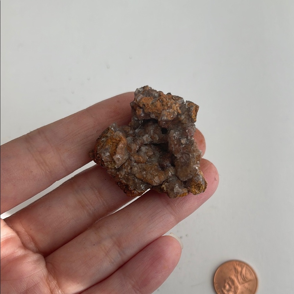 Calcite crystal cluster